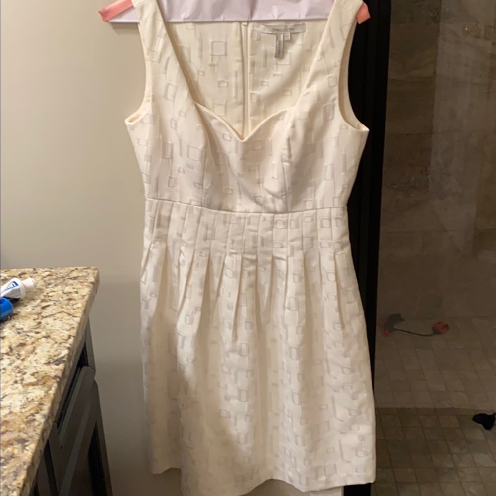 Max and Cleo white dress